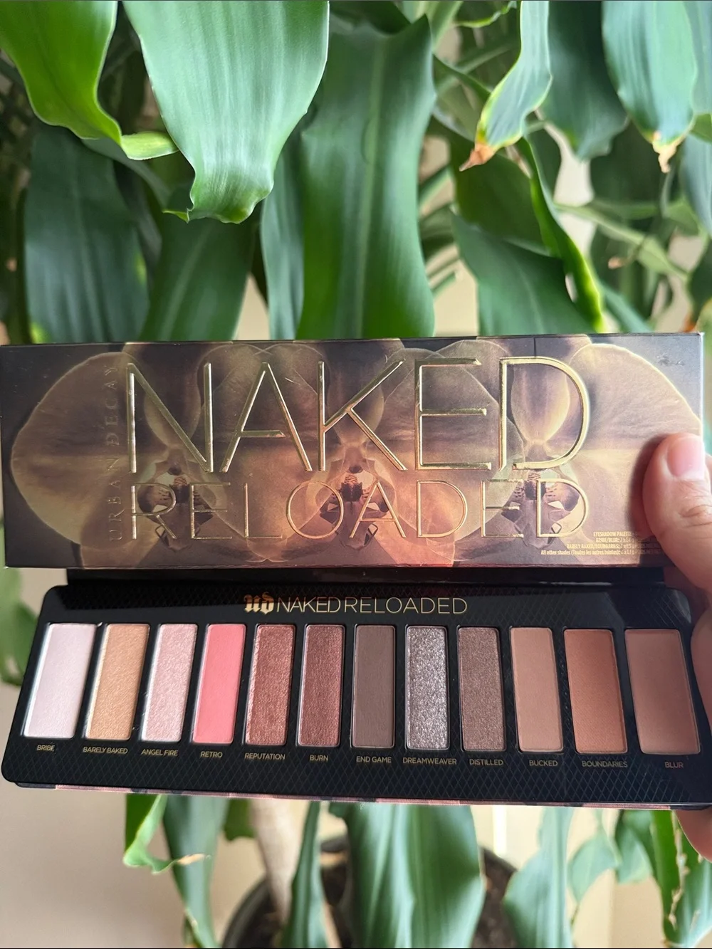 Urban Decay Naked Reloaded Eyeshadow Palette — Pink, Peach, Bronze, Brown, Cream
